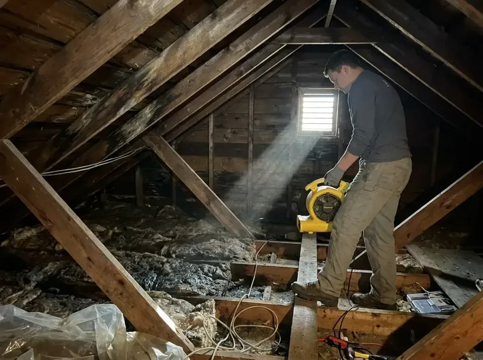 attic-water-damage-drying-proc-007 — frequently asked questions, Emergency Water Extraction & 24/7 Flood Response in Homedal…